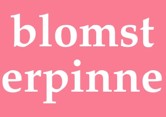 Synonym blomsterpinne