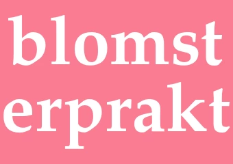 Synonym blomsterprakt