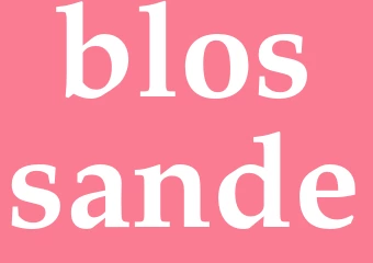 Synonym blossande
