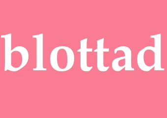 Synonym blottad