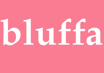 Synonym bluffa