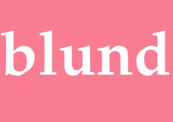 Synonym blund