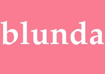 Synonym blunda