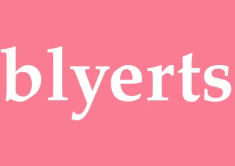 Synonym blyerts