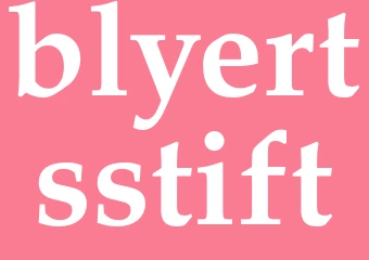 Synonym blyertsstift