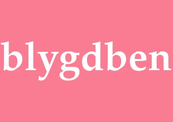 Synonym blygdben