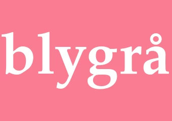 Synonym blygrå