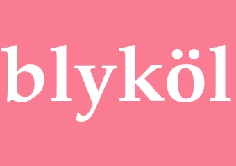 Synonym blyköl