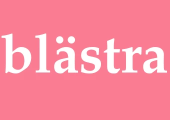 Synonym blästra