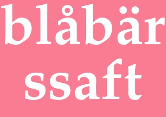 Synonym blåbärssaft