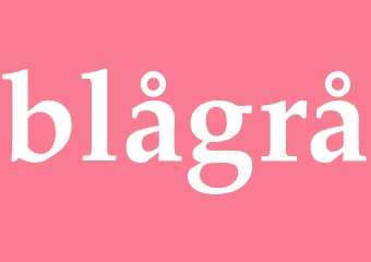 Synonym blågrå