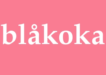 Synonym blåkoka