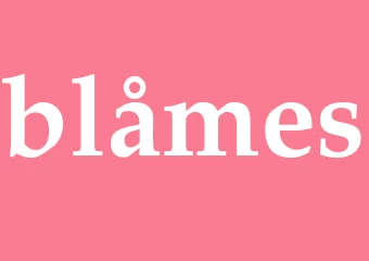 Synonym blåmes