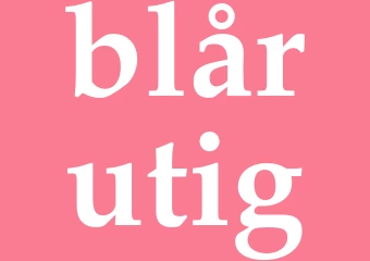 Synonym blårutig