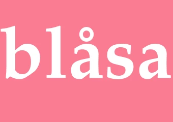 Synonym blåsa