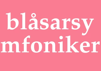 Synonym blåsarsymfoniker