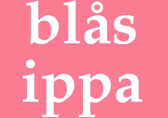 Synonym blåsippa