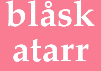Synonym blåskatarr