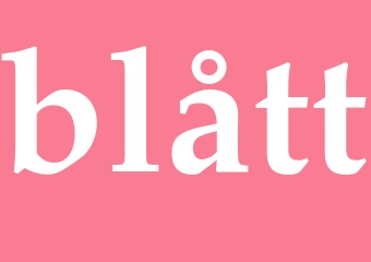 Synonym blått
