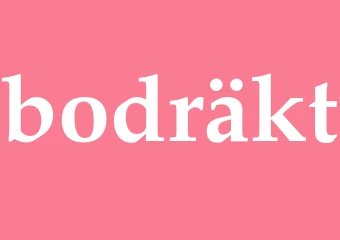 Synonym bodräkt