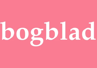 Synonym bogblad