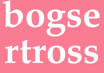 Synonym bogsertross