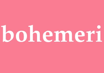 Synonym bohemeri