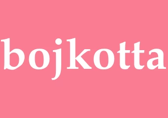 Synonym bojkotta
