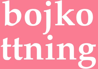 Synonym bojkottning