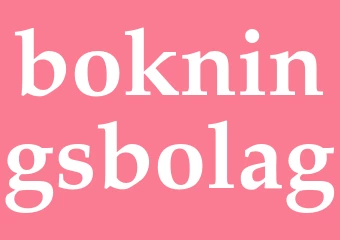 Synonym bokningsbolag