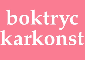 Synonym boktryckarkonst