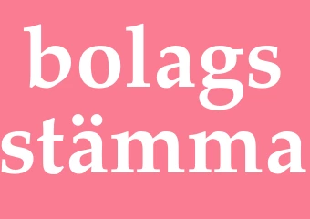 Synonym bolagsstämma
