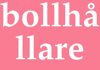 Synonym bollhållare