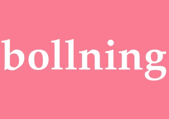 Synonym bollning