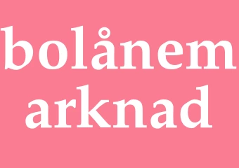 Synonym bolånemarknad