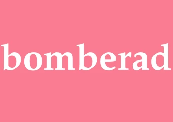 Synonym bomberad