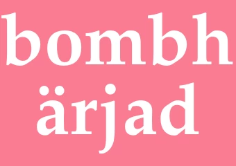 Synonym bombhärjad