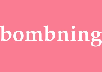 Synonym bombning