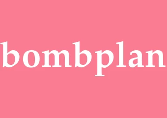 Synonym bombplan