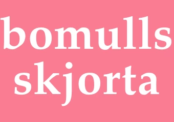 Synonym bomullsskjorta