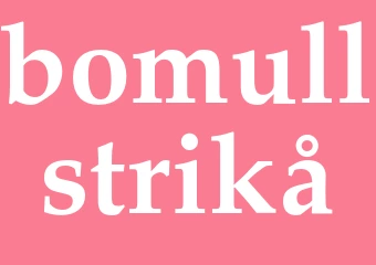 Synonym bomullstrikå