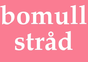 Synonym bomullstråd