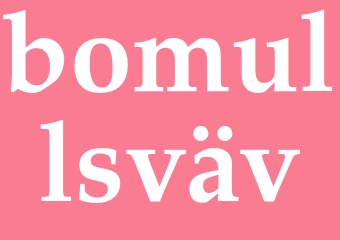Synonym bomullsväv
