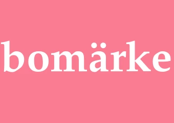 Synonym bomärke