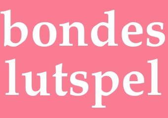 Synonym bondeslutspel