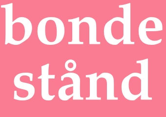 Synonym bondestånd