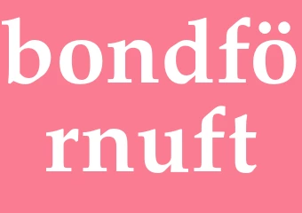 Synonym bondförnuft