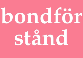 Synonym bondförstånd