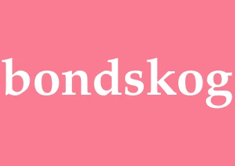 Synonym bondskog