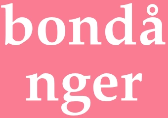 Synonym bondånger